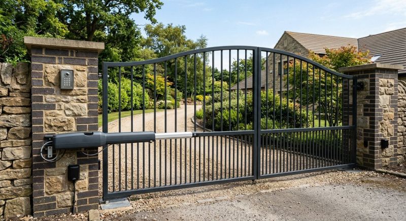 Gate Entry System Installation in Roswell, GA