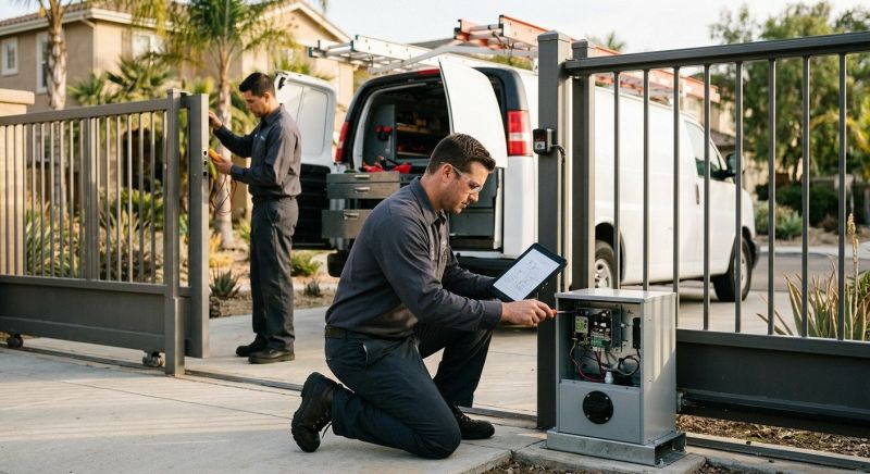 Remote Gate Installation in Boca Raton, FL